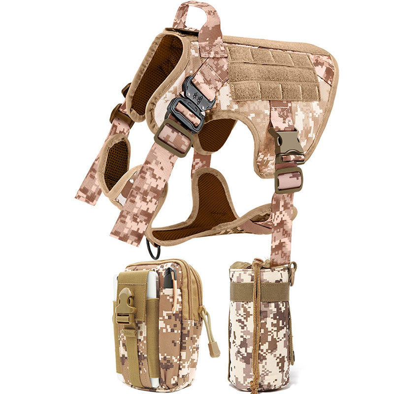 Military Large Dog Harness-25