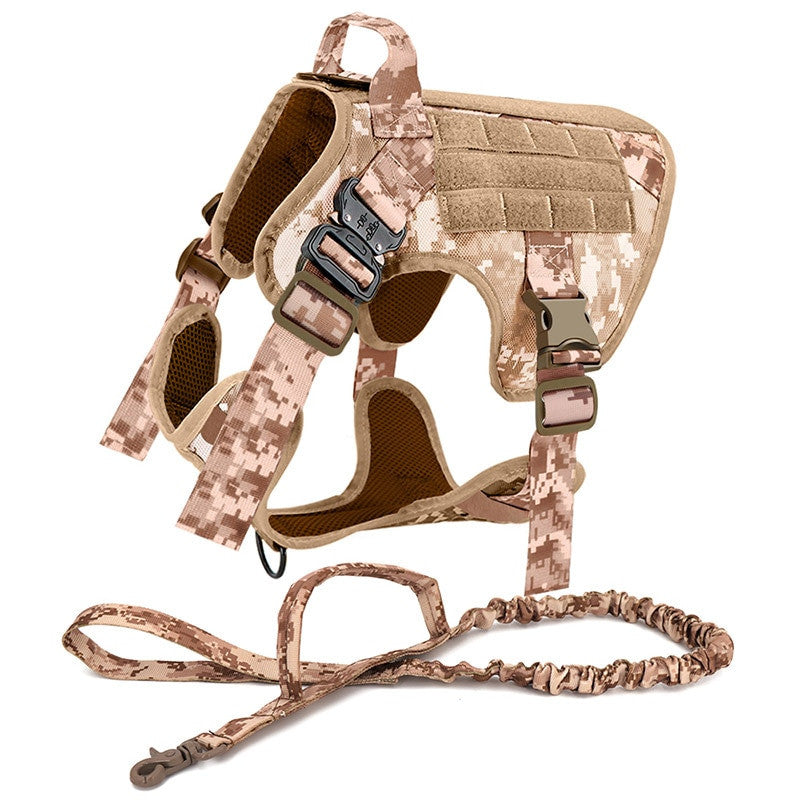 Military Large Dog Harness-22