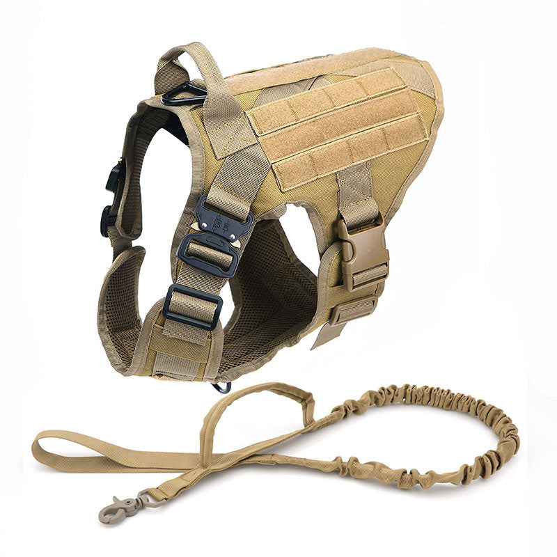 Military Large Dog Harness-8