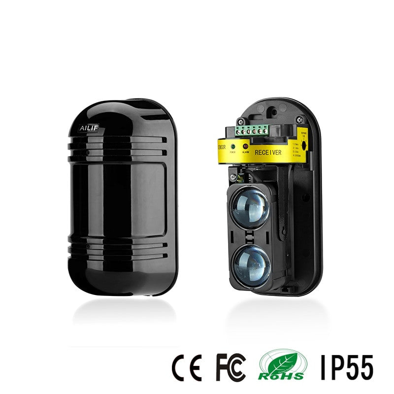 Anti-Rain Infrared Beam Detector Sensor Window Wall Barrier Detector 2 Beam-0
