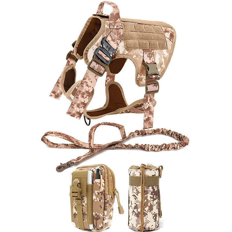 Military Large Dog Harness-27